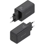 Aisens Cargador GaN 65W con 2x USB-C Negro